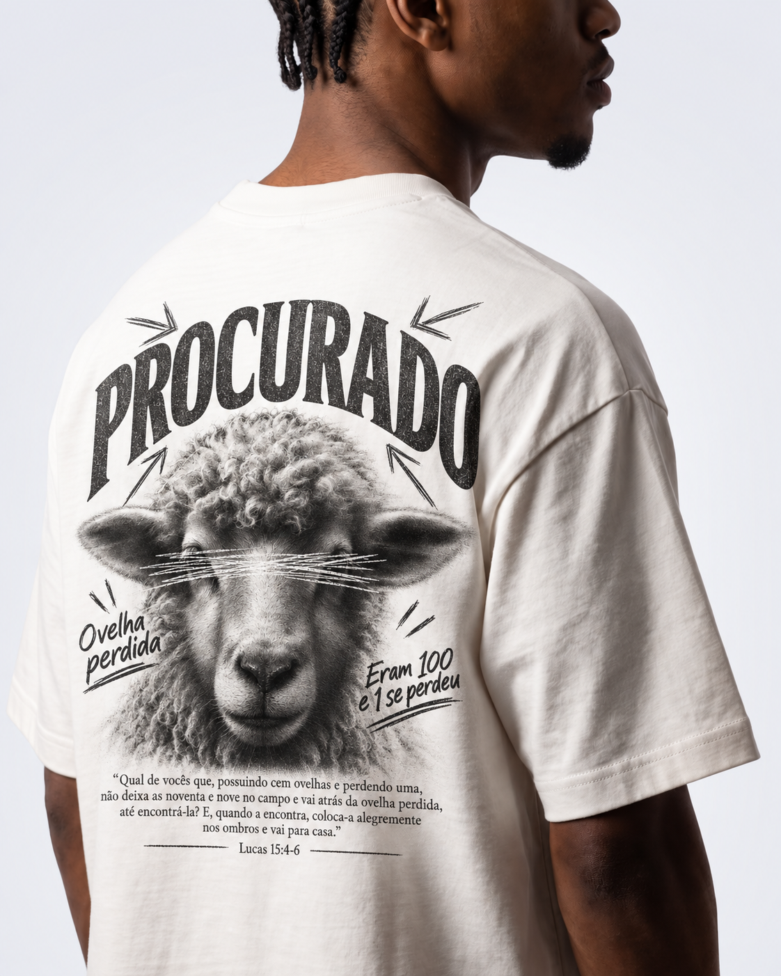 Camiseta Clássica Procurado – Ovelha Perdida